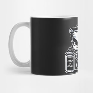 Keep It Real Graffiti Mascot Mug